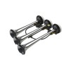 KORNA HAVALI 3 BORULU ARAP 12V NİKELAJLI 1 MELODİ-1 DÜZ 0601012 KGN