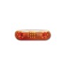 LEDLİ LAMBA UNİVERSAL 18 LED SİNYALLİ SARI 12-24V 115X40MM FT 316S FT-