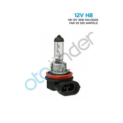 AMPÜL FAR HALOGEN 12V H8 35W SENTİNEL 12V-H8 SENTİNEL