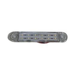 LEDLİ LAMBA ÇİFT SIRA PARMAK LAMBA 12 LED BEYAZ 12-24V FT 330B FT-330B