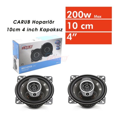 OTO HOPARLÖR YUVARLAK 10CM 2749920 CARUB