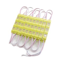 LED LAMBA PARMAK 3 LED ŞEFFAF SARI 12V KGN 0803022 KGN