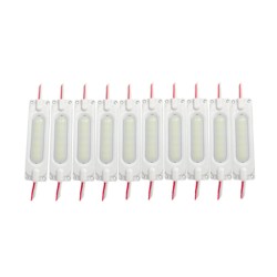LED LAMBA MODÜL TİP 6 LEDLİ NEON TİP SMD 5630 BEYAZ 12V 70X20MM 080304
