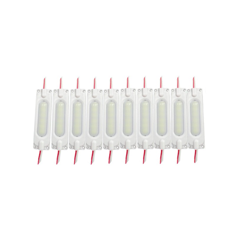 LED LAMBA MODÜL TİP 6 LEDLİ NEON TİP SMD 5630 BEYAZ 12V 70X20MM 080304