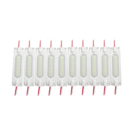 LED LAMBA MODÜL TİP 6 LEDLİ NEON TİP SMD 5630 BEYAZ 12V 70X20MM 080304