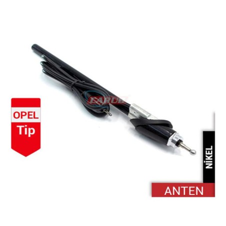 ANTEN ÇAMURLUK GÖMME OPEL TİP NİKELAJLI 100CM TABAN 25CM 0040902 CARUB