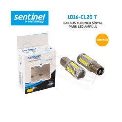 AMPÜL 1016 LED 12V CANBUS TURUNCU 1016 CL20T 1016-CL20-T SENTİNEL