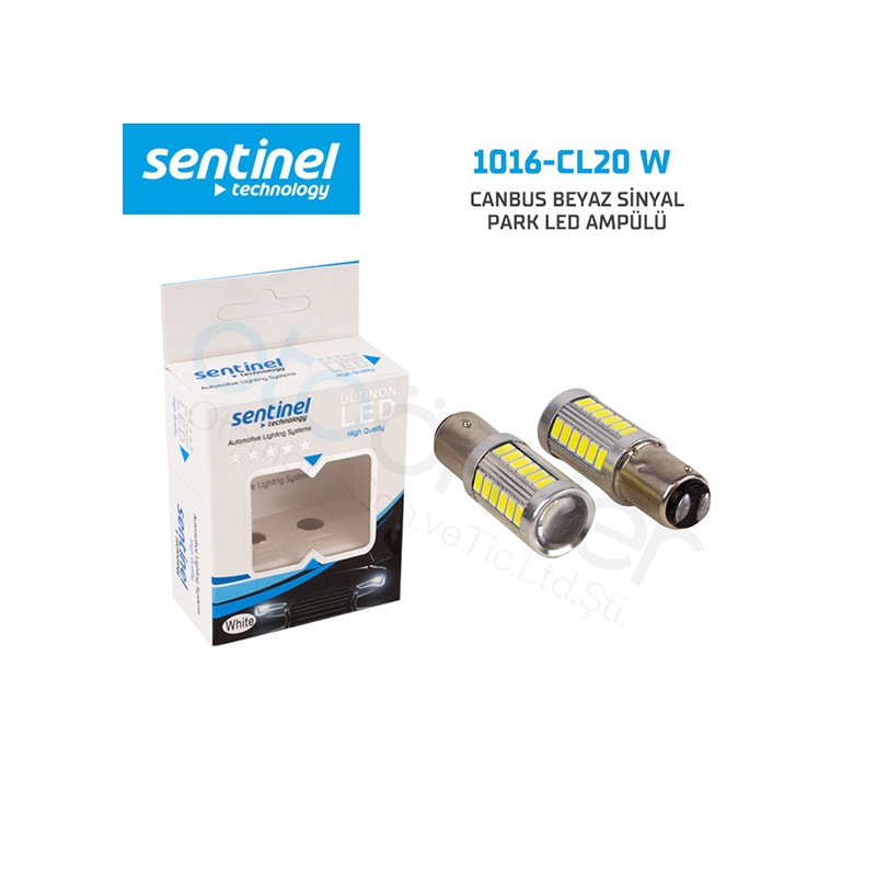 AMPÜL 1016 LED 12V CANBUS BEYAZ 1016 CL20W 1016-CL20-W SENTİNEL