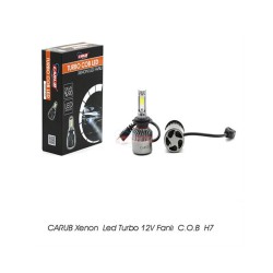 XENON LED TURBO SİLVER FANLI CARUB H7 0410970 CARUB