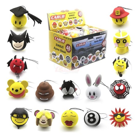 AYNA SÜSÜ MASKOT EMOJİ VANTUZLU 4622024 CARUB