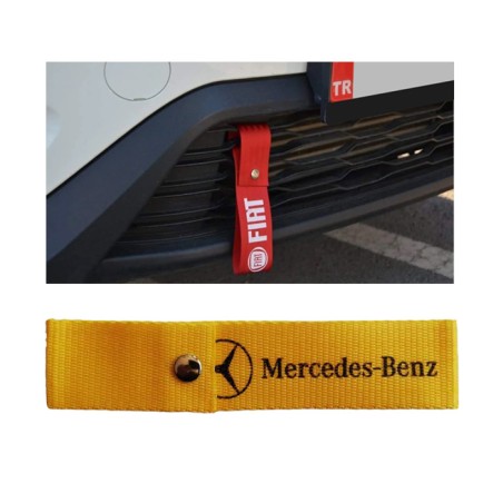 TAMPON ÇEKİ İPİ DİL MERCEDES-BENZ SARI KUMAŞ TCİMS YERLİ