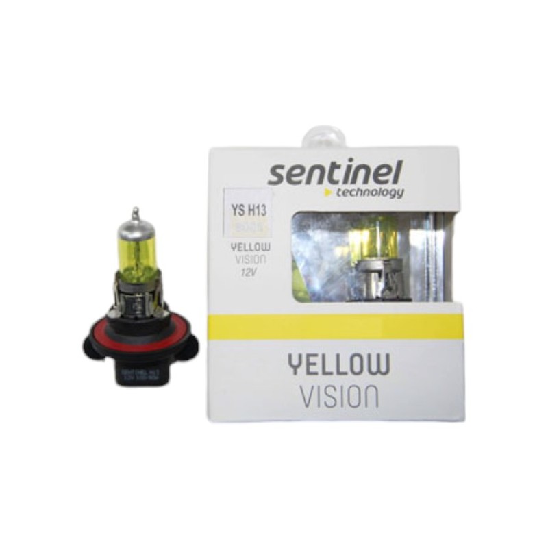 AMPÜL FAR HALOGEN SARI IŞIK 12V H13 SENTİNEL YS H13 YS-H13 SENTİNEL