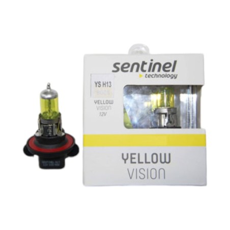 AMPÜL FAR HALOGEN SARI IŞIK 12V H13 SENTİNEL YS H13 YS-H13 SENTİNEL