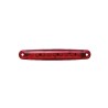 LEDLİ LAMBA PARMAK 9 LED KOMPLE ŞEFFAF İNCE TİP KIRMIZI 12-24V 100X15M