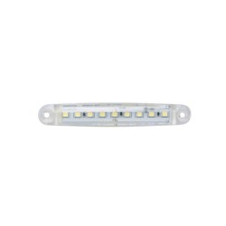 LEDLİ LAMBA PARMAK 9 LED KOMPLE ŞEFFAF KOMPLE ŞEFFAF İNCE TİP BEYAZ 12
