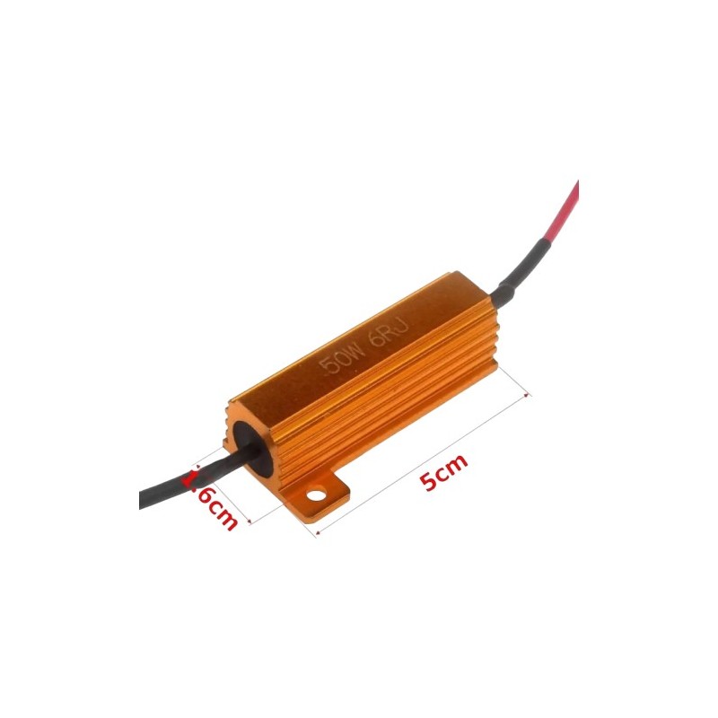 LED XENON ARIZA DİRENCİ ALÜMİNYUM 50W LEDARZ İTHAL