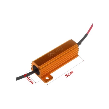 LED XENON ARIZA DİRENCİ ALÜMİNYUM 50W LEDARZ İTHAL