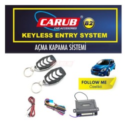 AÇMA KAPAMA UZAKTAN KUMANDA SİN. ÇIKIŞLI BAGAJ AÇMA KROM SİYAH 4602446