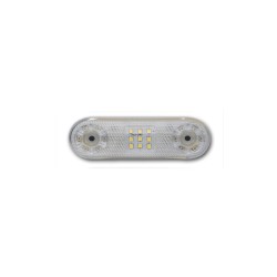 LEDLİ LAMBA UNİVERSAL 18 LED SİNYALLİ BEYAZ 12-24V 115x40MM FT 316B FT