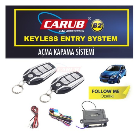 AÇMA KAPAMA SİN. ÇIKIŞLI BAGAJ AÇMA FOLLOW ME KROM 4602449 CARUB