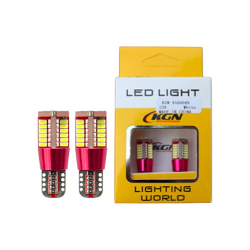 AMPÜL DİPSİZ LED 12V T10 57 LED SMD CANBUS BEYAZ 12V KGN 4508049 KGN