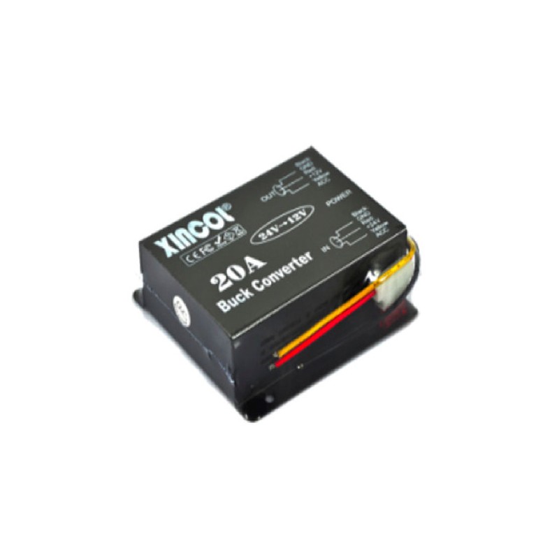 CONVERTER DÖNÜŞTÜRÜCÜ DÜŞÜRÜCÜ 24V-12V 20A 4602004 CARUB