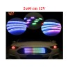 ELASTİK LED PANJUR İÇİ KAYAR IŞIK 2X60CM 12V KGN 0801009 KGN
