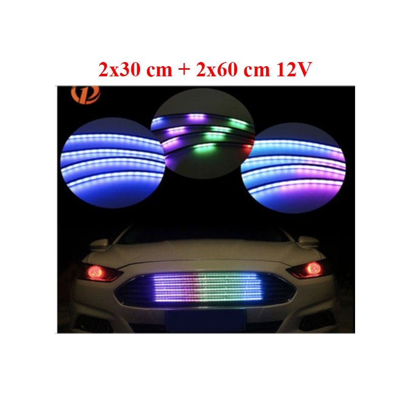 ELASTİK LED PANJUR İÇİ KAYAR IŞIK 2X30CM + 2X60CM 12V KGN 0801011 KGN