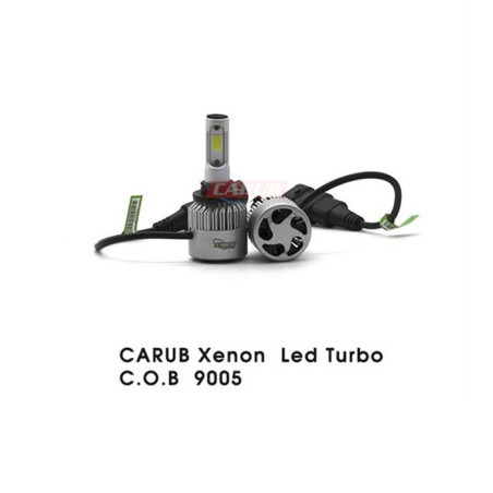 XENON LED TURBO SİLVER FANLI CARUB 9005 0410991 CARUB