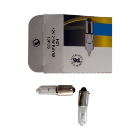 AMPÜL GÜNDÜZ FARI HALOGEN 12V H21 BAY9S SUPERLIGHT SL3327 SUPERLIGHT