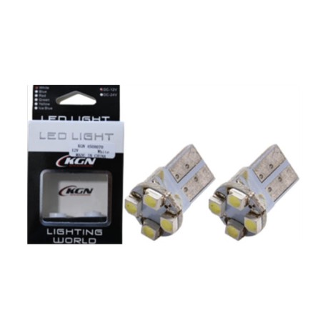 AMPÜL DİPSİZ LED 12V 4 LED MAVİ 4501030 KGN