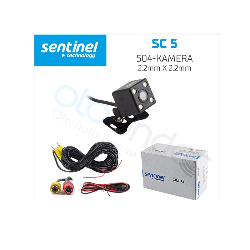 GERİ GÖRÜŞ KAMERASI KARE LEDLİ GECE GÖRÜŞLÜ 185MM SC-5 SENTİNEL