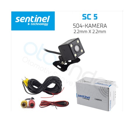 GERİ GÖRÜŞ KAMERASI KARE LEDLİ GECE GÖRÜŞLÜ 185MM SC-5 SENTİNEL