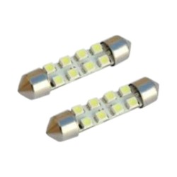 AMPÜL SOFİT LED 12V 6 LED BEYAZ T11W-110 T11W-110-12V SENTİNEL