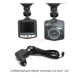 DVR KAYIT CİHAZI VANTUZLU ARAÇ İÇ-DIŞ 2.4 KAYITLI EKO 0015702 CARUB