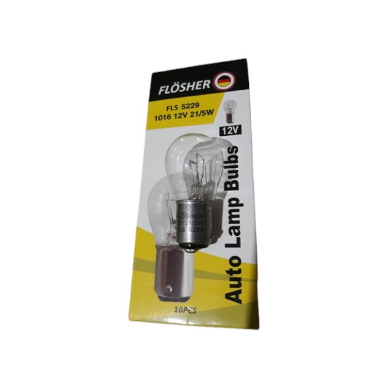 AMPÜL NORMAL 12V 1016 21-5W FLÖSSER FLS 5229 FLS-5229 FLÖSHER