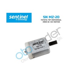 MİNİ MOTOR DC 12V TOYOTA TİP ÜNİVERSAL MOTOR-T SN MZ 20 SN-MZ-20 SENTİ