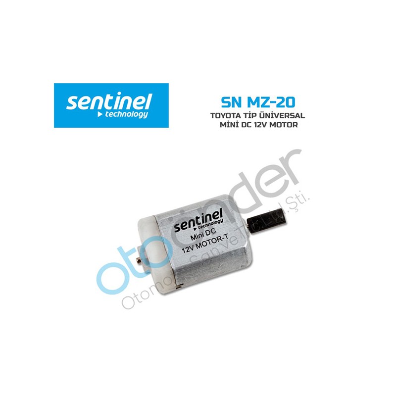 MİNİ MOTOR DC 12V TOYOTA TİP ÜNİVERSAL MOTOR-T SN MZ 20 SN-MZ-20 SENTİ