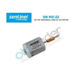 MİNİ MOTOR DC 12V VW TİP ÜNİVERSAL MOTOR-W SN MZ 22 SN-MZ-22 SENTİNEL