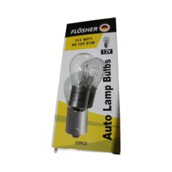 AMPÜL NORMAL 12V 93 21W P21W FLÖSSER FLS 6671 FLS-6671 FLÖSHER