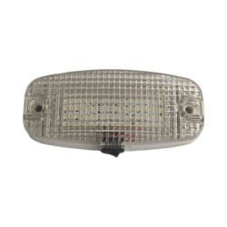 TAVAN LAMBASI ANAHTARLI LEDLİ 12V 18 LED BEYAZ 55x122MM TAS 042B-12 TA