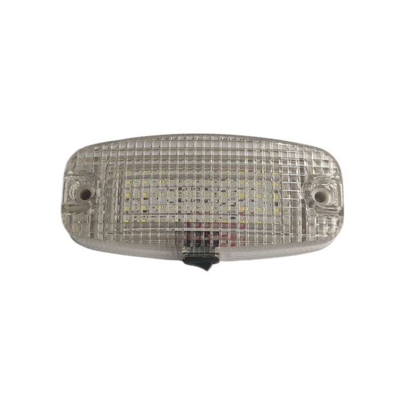 TAVAN LAMBASI ANAHTARLI LEDLİ 12V 18 LED BEYAZ 55x122MM TAS 042B-12 TA