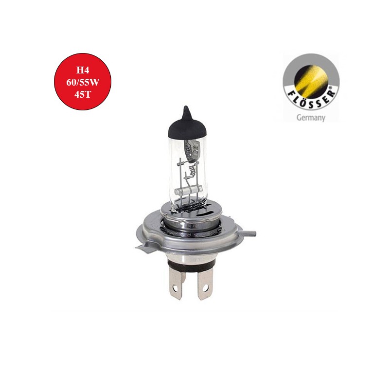 AMPÜL FAR HALOGEN 12V H4 60-55W 45T FLÖSSER 625545 FLS-625545 FLÖSHER