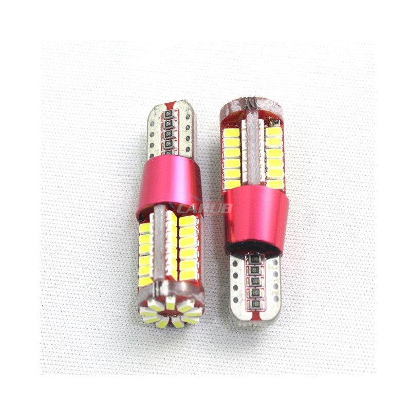AMPÜL DİPSİZ LED 12V T10 57 LED SMD CANBUS FİBER BEYAZ 0405560 CARUB