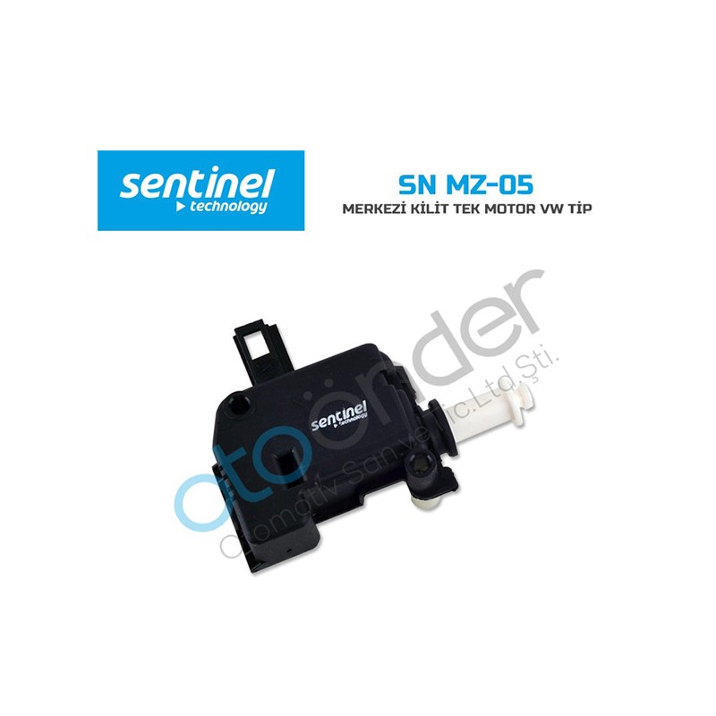 MERKEZİ KİLİT BAGAJ MOTORU TEK MOTOR VW TİP SN MZ 05 SN-MZ-05 SENTİNEL