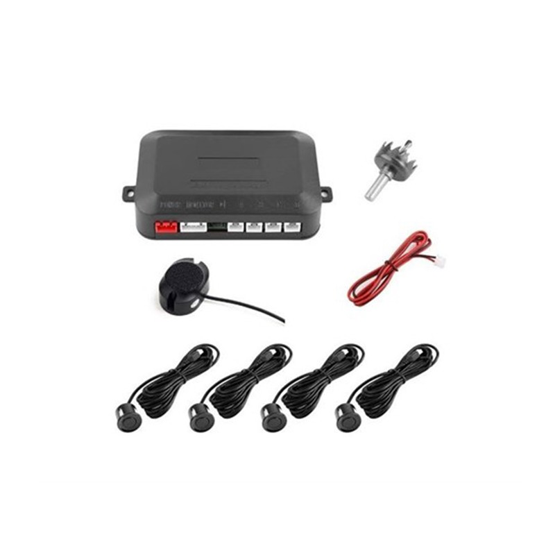 PARK SENSÖRÜ BUZZERLİ 4 GÖZLÜ 18MM KÜÇÜK SİYAH 0803051 0203051 KGN