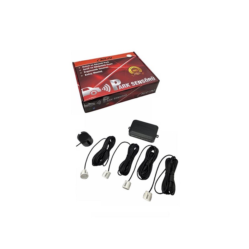 PARK SENSÖRÜ BUZZERLİ 4 GÖZLÜ 18MM KÜÇÜK BEYAZ 0803051 0203052 KGN