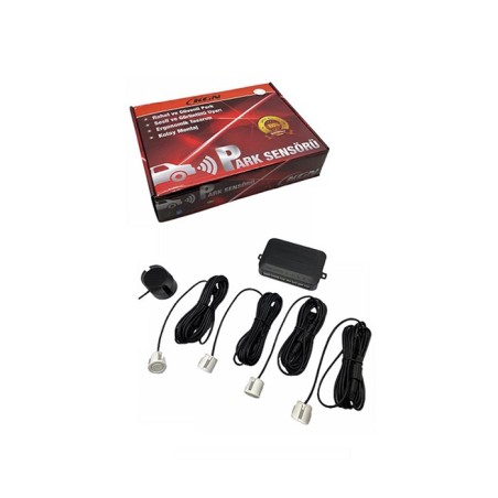 PARK SENSÖRÜ BUZZERLİ 4 GÖZLÜ 18MM KÜÇÜK BEYAZ 0803051 0203052 KGN