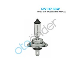 AMPÜL FAR HALOGEN 12V H7 55W SENTİNEL 12V-H7-55W SENTİNEL