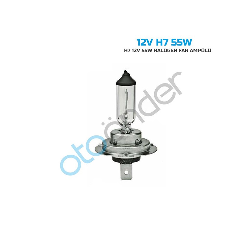 AMPÜL FAR HALOGEN 12V H7 55W SENTİNEL 12V-H7-55W SENTİNEL
